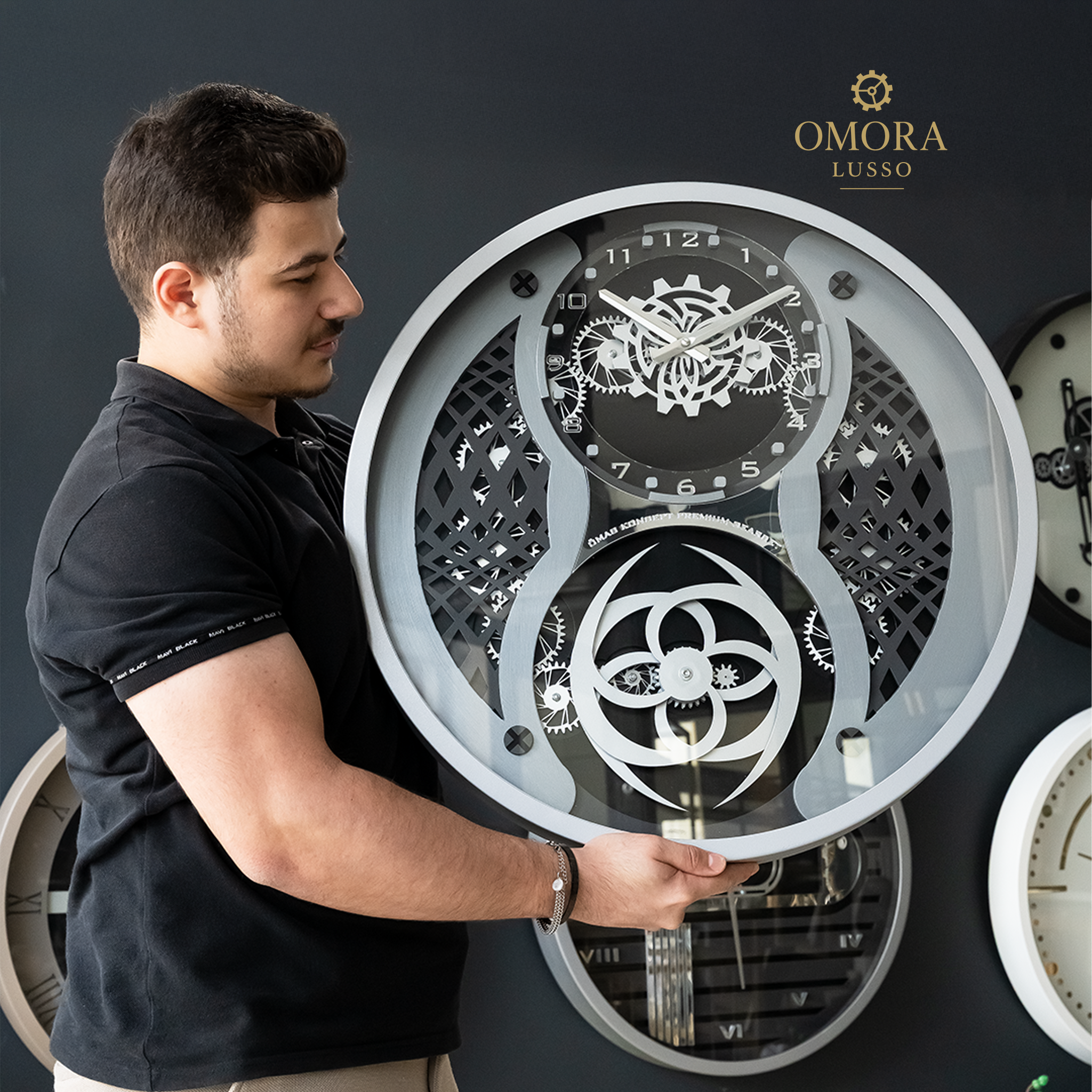 OMORA Propeller+ Motion — Silver Edition