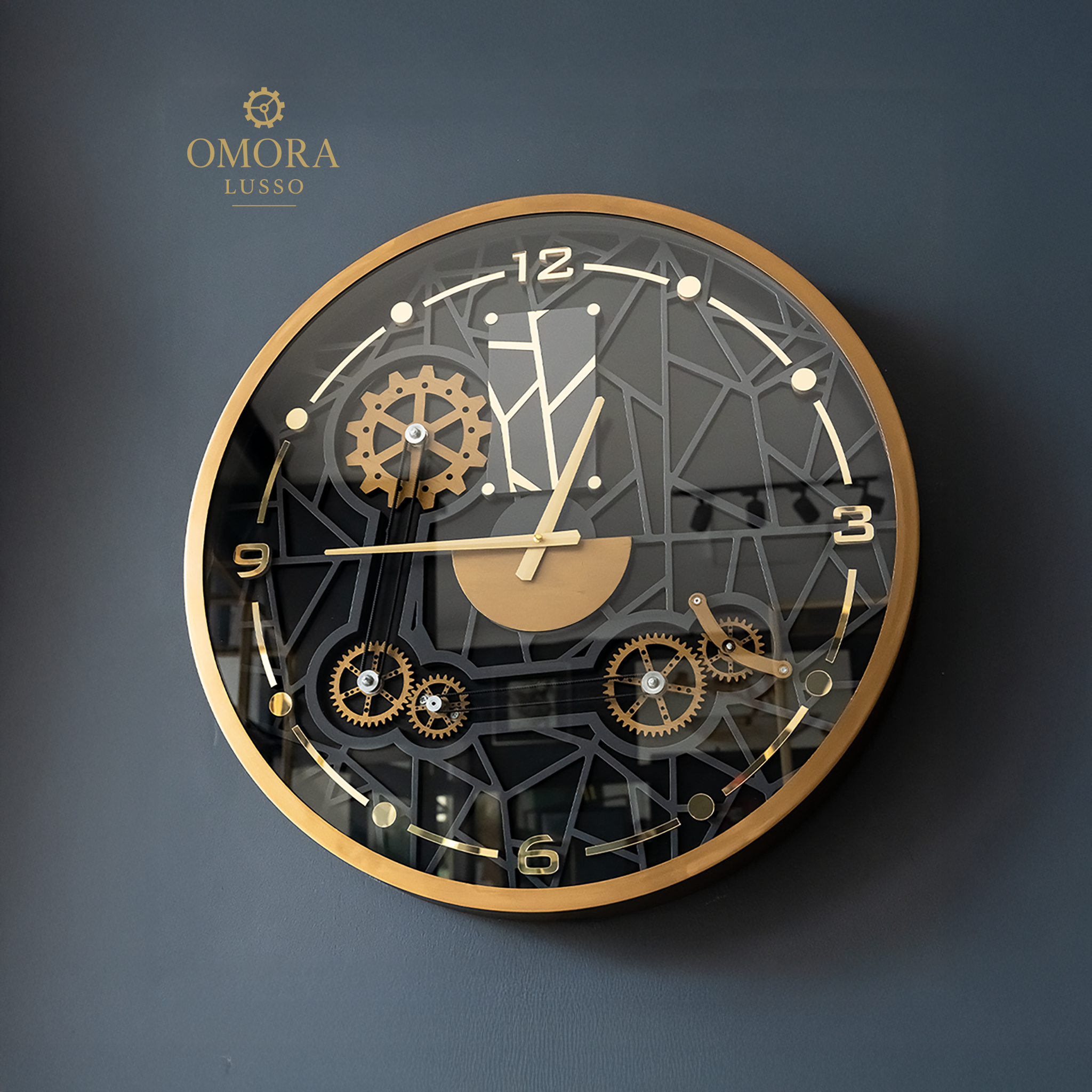 OMORA Dual Orbit — Antique Gold Edition