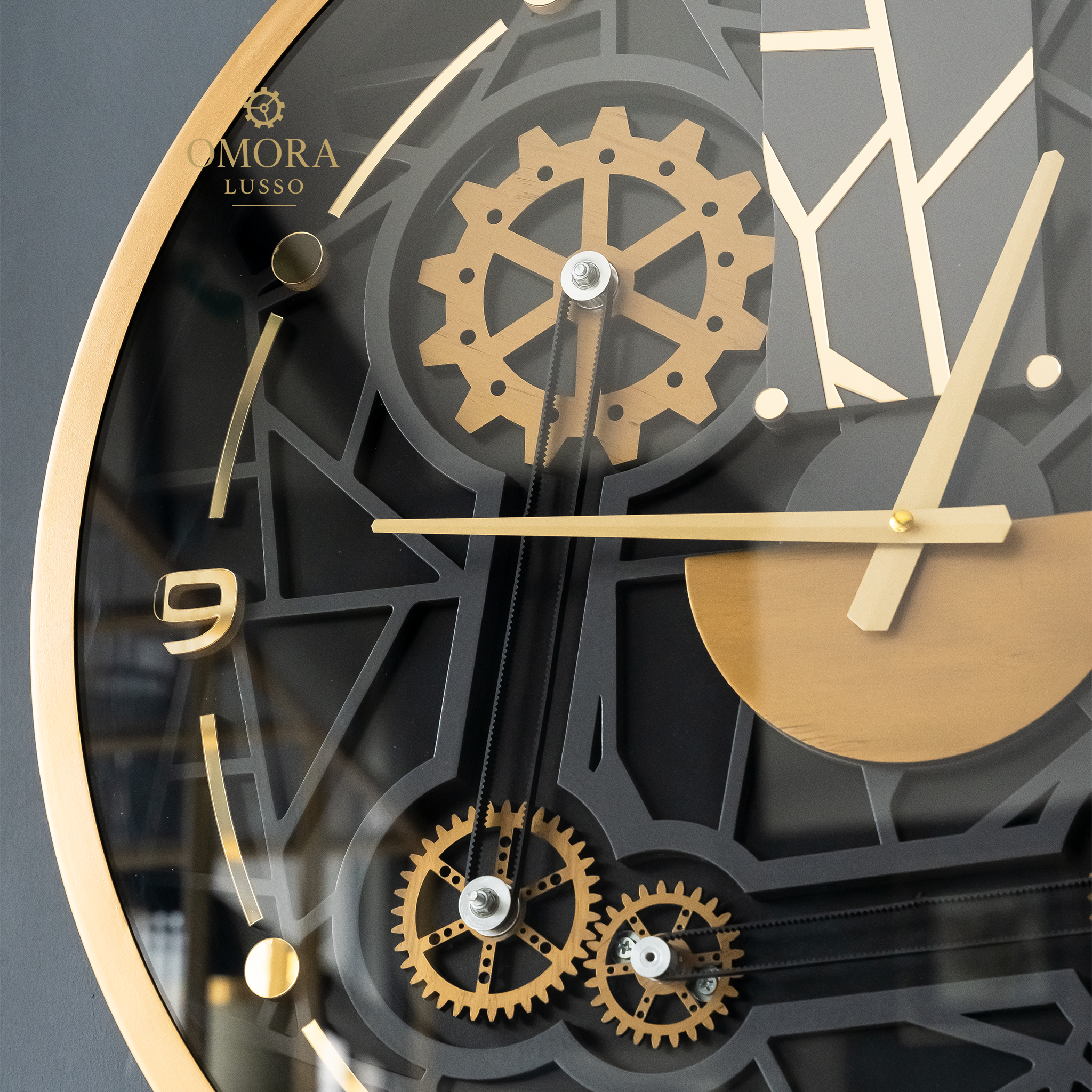 OMORA Dual Orbit — Antique Gold Edition