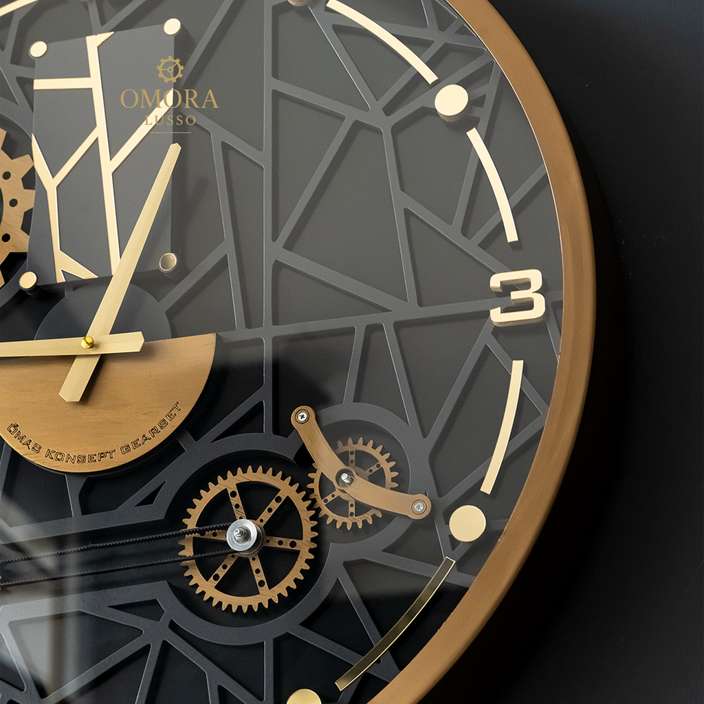 OMORA Dual Orbit — Antique Gold Edition